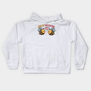 Bee My Valentine Kids Hoodie